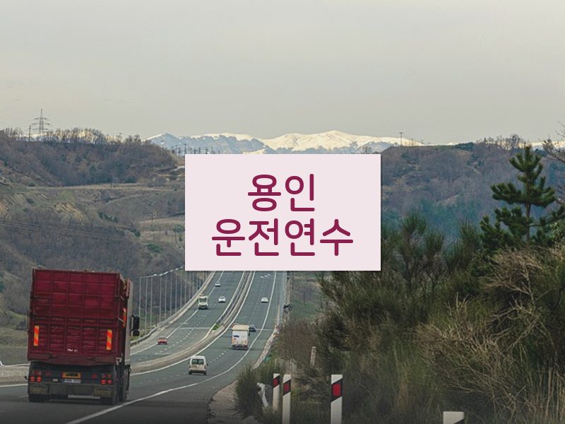 용인운전연수 후기