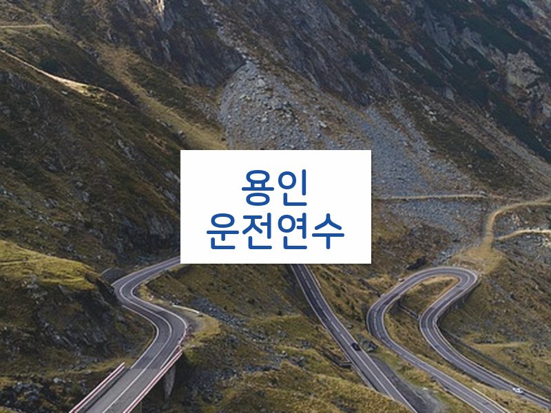 용인운전연수 후기
