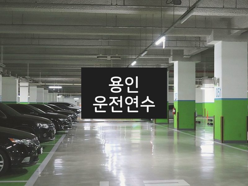 용인운전연수 후기