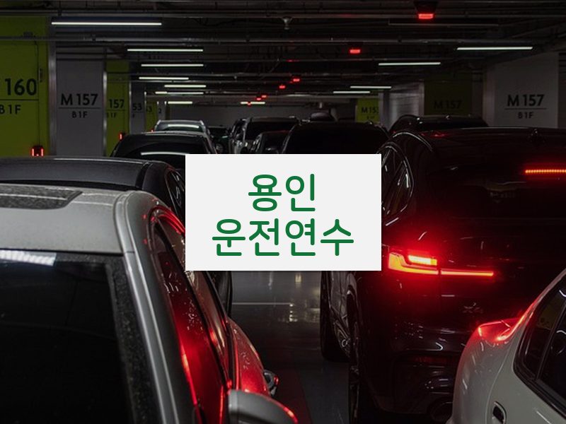 용인운전연수 후기